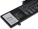 11.1V 43Wh Dell Inspiron 3147 battery