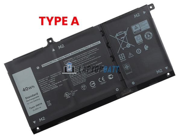 40Wh Battery for Laptop_Dell H5CKD 11.25V 3 Cells