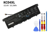 15.4V 53.2Wh HP KC04XL battery