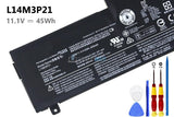 11.1V 45Wh Lenovo L14L3P21 battery