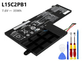 7.6V 35Wh Lenovo L15C2PB1 battery