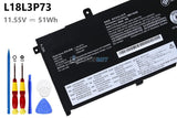 11.55V 51Wh Lenovo L18L3P73 battery