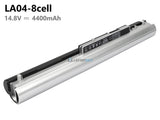 4400mAh Silver Black HP LA04 battery