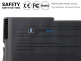 11.1V 4400mAh Laptop_Dell LatitudeD500 battery