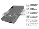 11.1V 4400mAh Laptop_Dell LatitudeD500 battery