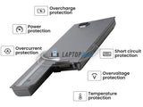 11.1V 6600mAh Laptop_Dell LatitudeD820 battery
