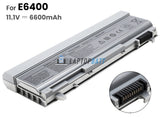 11.1V 6600mAh Laptop_Dell LatitudeE6400 battery