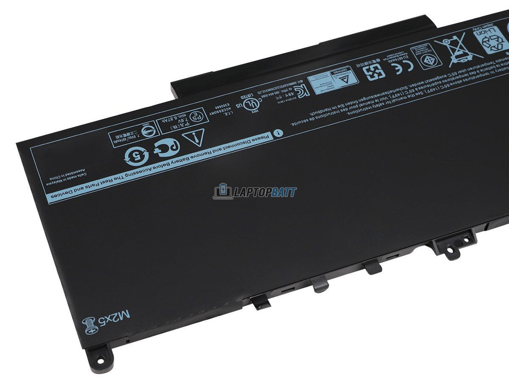 7.6V 55Wh Dell Latitude E7470 battery