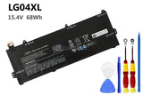 15.4V 68Wh HP LG04XL battery
