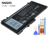 11.4V 47Wh Dell NGGX5 battery