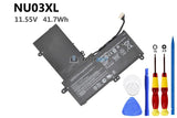 11.55V 41.7Wh HP NU03XL battery