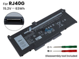 15.2V 63Wh Laptop_Dell RJ40G battery