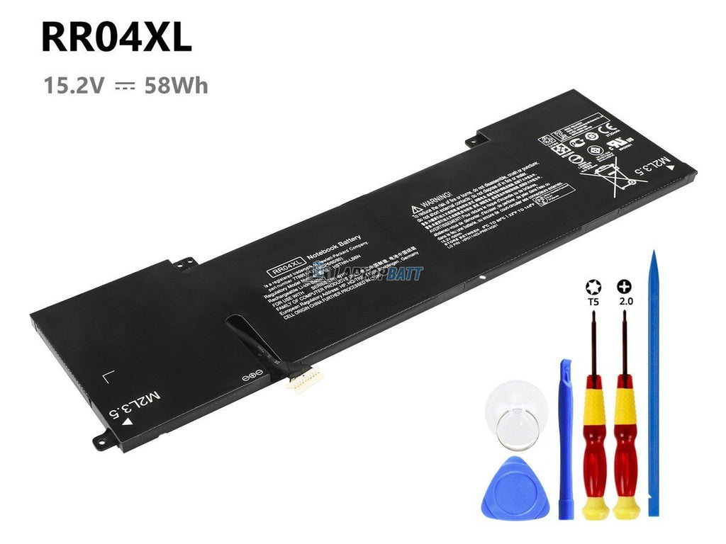 15.2V 58Wh HP RR04XL battery