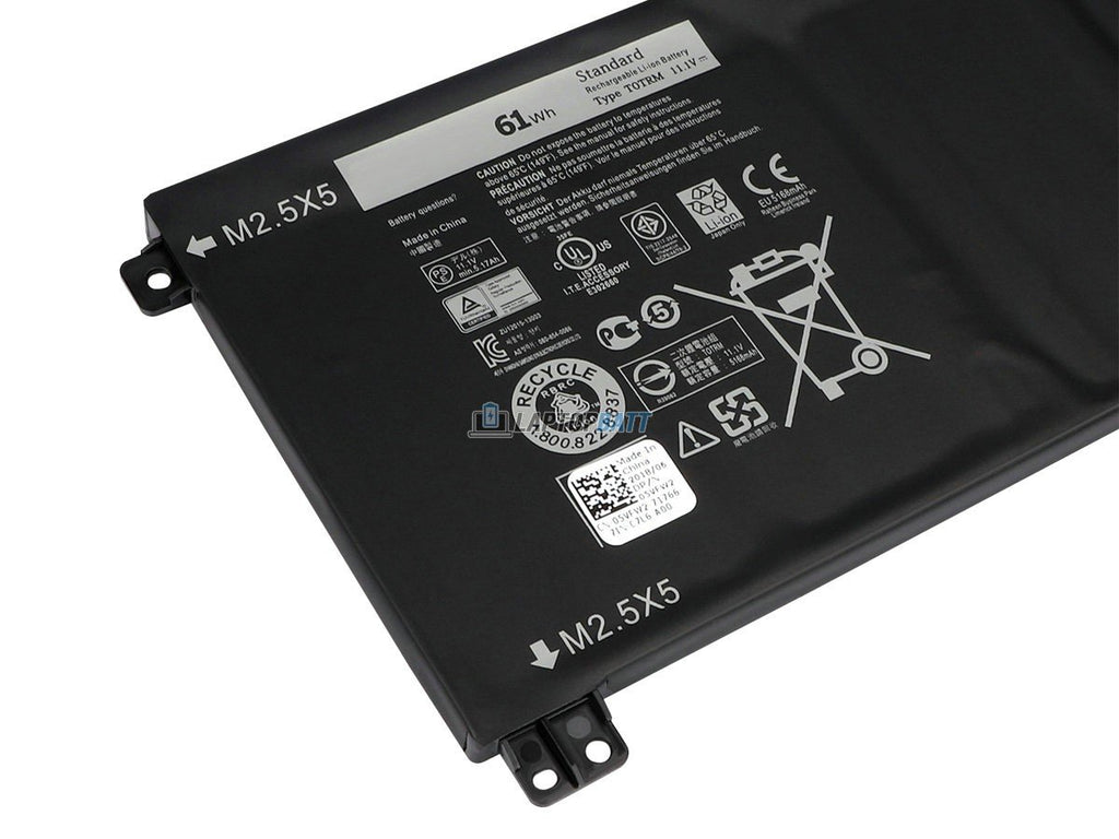 61Wh Dell Precision M3800 battery