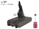 21.6V 3500mAh VacuumCleaner_Dyson V7 battery