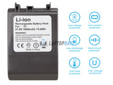 21.6V 3500mAh VacuumCleaner_Dyson V7 battery