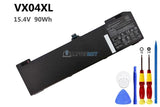15.4V 90Wh HP VX04XL battery