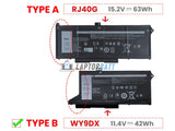 11.4V 42Wh Laptop_Dell RJ40G battery