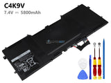 7.4V 5800mAh Laptop_Dell XPS13-6cell battery