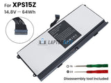 14.8V 4400mAh Laptop_Dell XPS15z battery