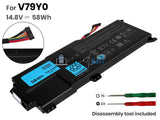 14.8V 58Wh Laptop_Dell XPSL412Z battery