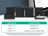 83.6Wh Apple A1953 Battery for MacBook Pro 15 Inch Touch Bar A1990 EMC 3215 A1990 EMC 3359