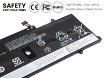 51Wh Battery for Lenovo L18L4P71 15.4V 4 Cells