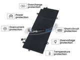 52Wh Battery for Toshiba PA5136U-1BRS 14.8V 4 Cells