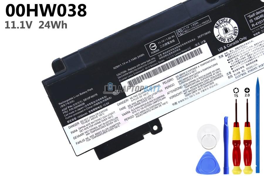 11.1V 00HW038 Battery for Lenovo ThinkPad T460s