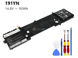 14.8V 92Wh Laptop_Dell Alienware15R2 battery