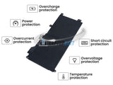 7.6V 38Wh Laptop_Dell 1FKCC battery