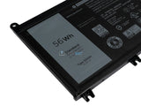 15.2V 56Wh Laptop_Dell WDX0R battery