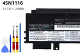11.1V 24Wh Lenovo 45N1116 battery