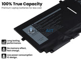 7.6V 52Wh Laptop_Dell 722KK battery