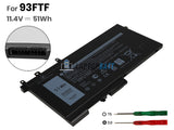 11.4V 51Wh Laptop_Dell 3DDDG battery