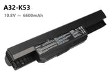 9 Cells 6600mAh Asus A32-K53 battery