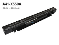 4 Cells 2200mAh Asus A41-X550 battery