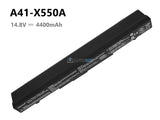 8 Cells 4400mAh Asus A41-X550 battery