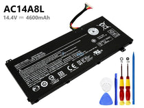 11.4V 4600mAh Acer Spin 3 SP314-51 battery