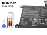 15.2V 50Wh Asus B41N1532 battery