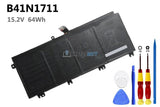 15.2V 64Wh Asus B41N1711 battery