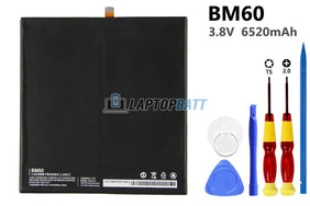 3.8V 6520mAh XiaoMi MI Pad 1 battery