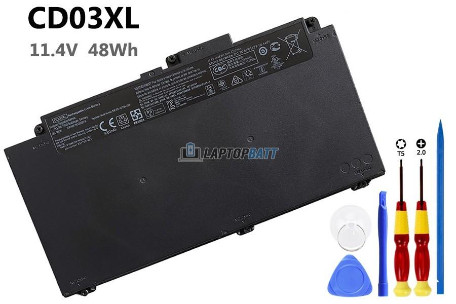 Genuine CD03XL Replacement Laptop Battery – For HP ProBook 640 645 650 G4, 11.4V 4210mAh 48Wh, HSTNN-LB8F