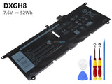 7.6V 52Wh Laptop_Dell DXGH8 battery