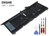 7.6V 52Wh Dell DXGH8 battery