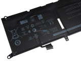 7.6V 52Wh Dell DXGH8 battery