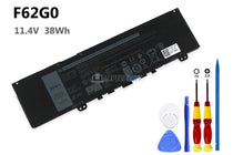 11.4V 38Wh Dell F62G0 battery