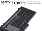 7.4V 51Wh Laptop_Dell LatitudeE5450 battery