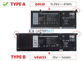11.25V 41Wh Laptop_Dell G91J0 battery