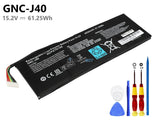 15.2V 61.25Wh Gigabyte GNC-J40 battery